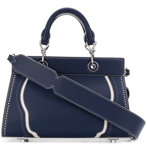 SOLD Altuzarra Shadow Leather Bag Navy